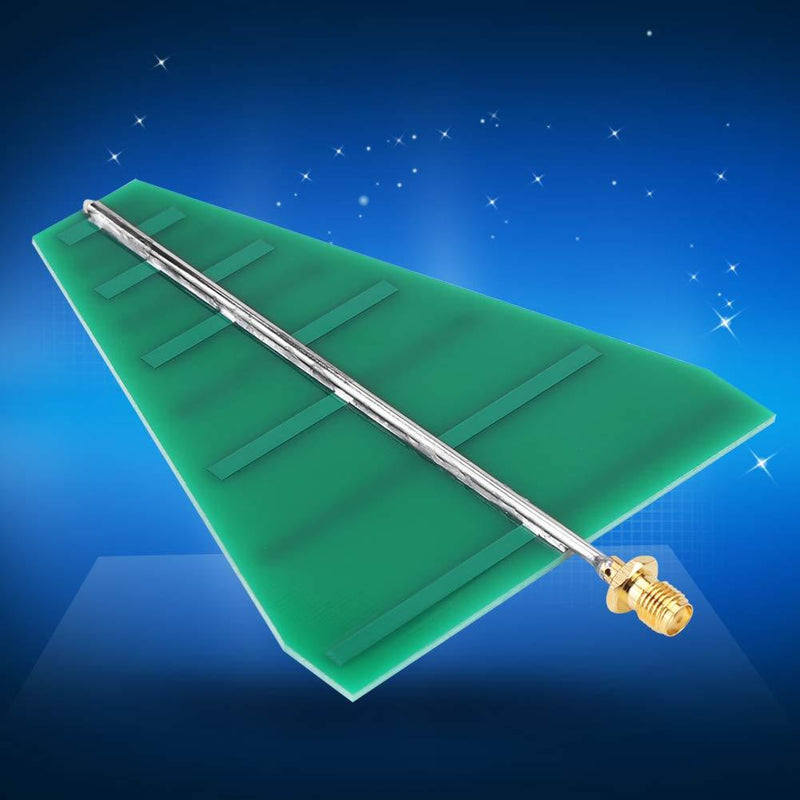 1 pc UWB Ultra Wide Band 1.35GHz-9.5GHz Log-Periodic Directional RF Antenna with N Female Connector