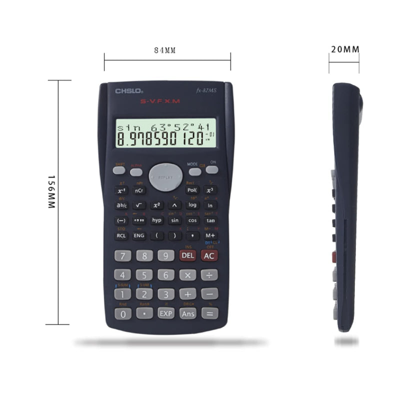 SKYXINGMAI Scientific Calculator with Graphic Functions,Multiple Modes with Intuitive Interface, profect Suitable for stduents (2 PCS) 2 PCS