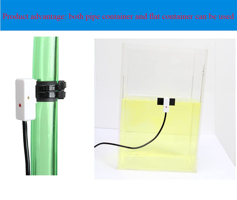 Taidacent Non Contact Levels of Measurement Flow Sensor Water Level Sensor Level Transmitter Float Switch Water Level Switch PNP Output