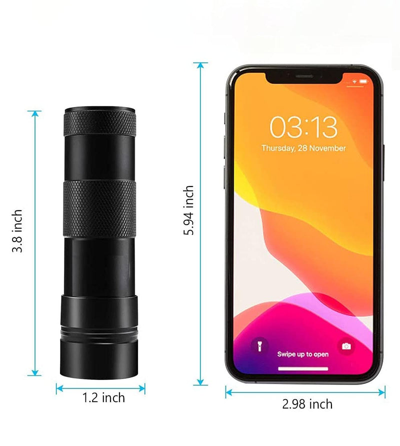 Wale&Morn Auto Air Conditioner Flashlight Leak Detector Tool for Car AC Leak Test Flashlight UV Protective Glasses