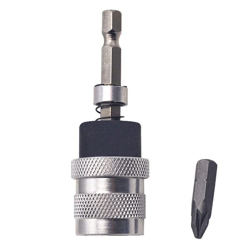 Saipe Adjustable Screw Depth Setter Bit Screwdriver Bit Holder Screw Driver Drywall Bits Drill to Screwgun Converter with S2 Phillips 2 Screw Driver Bits