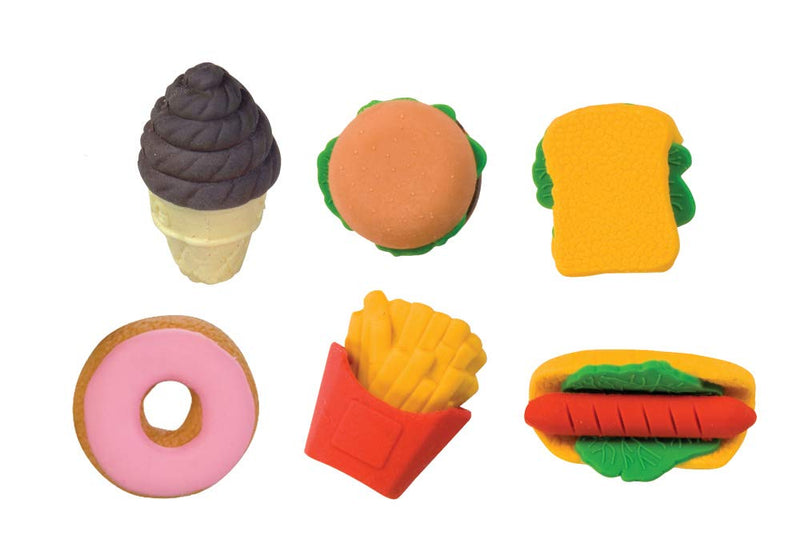 Raymond Geddes Snack Attack 3D Scented Eraser Display, 36 Pack (68373)