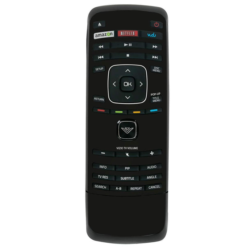 New XRB100 XRB300 Blu-Ray DVD Player Remote Control with Vudu Netflix Shortcut Internet APP Keys fit for Vizio VBR121 VBR122 VBR337 VBR338 VBR370