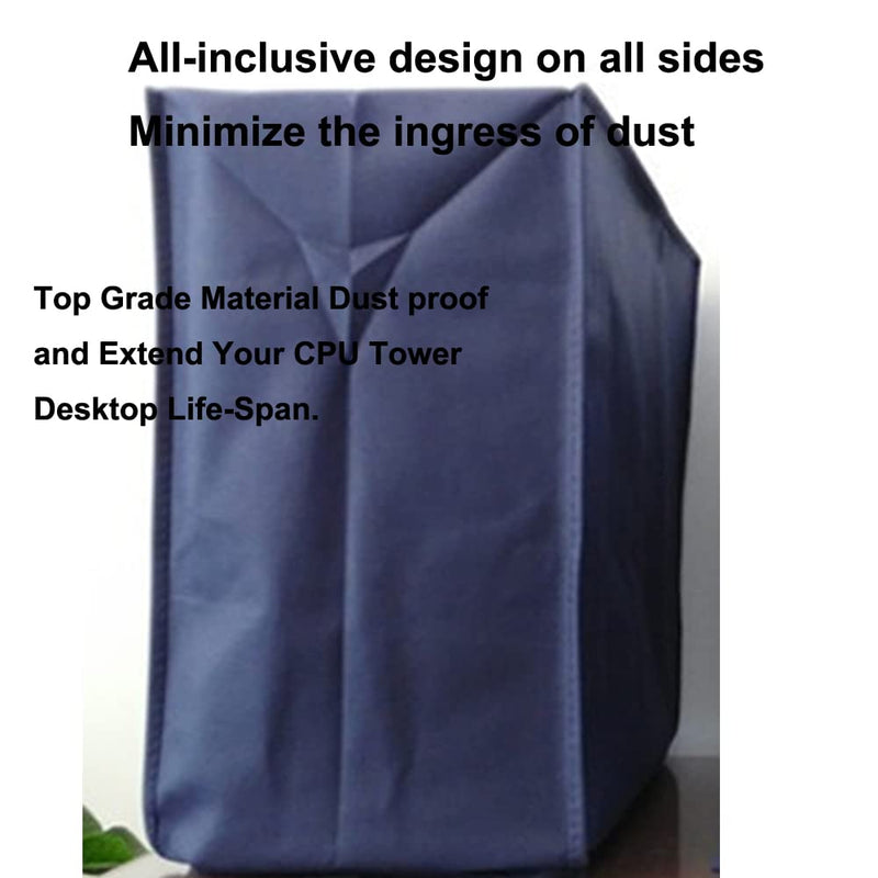 ALHBEJT Computer CPU Dust Cover PC Dust Protection Case Host Computer Case PC Case CPU Tower PC Dust Covers Case Protector (23.62Lx10.23Wx23.62H) 23.62Lx10.23Wx23.62H