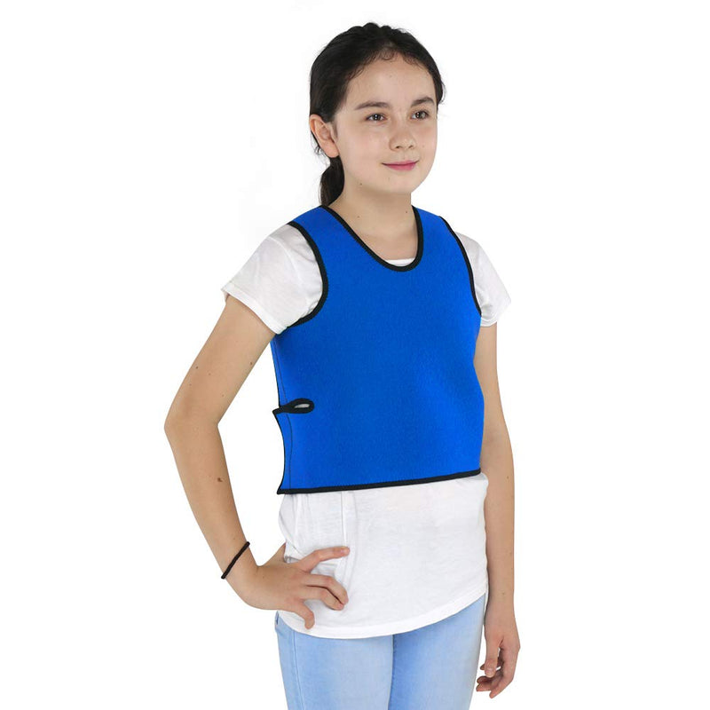 Sensory Compression Vest Sensory Processing Disorder Vest Deep Pressure Comfort for Autism Hyperactivity Mood Processing Disorders (Small 14” x 24”) Small (Pack of 1)