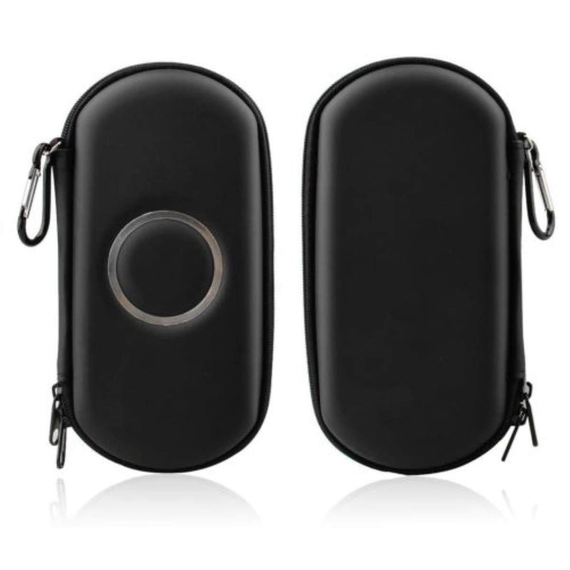 ELIATER PSP Carring Case Portable Travel Pouch Cover Zipper Bag Compatible for Sony PSP 1000 2000 3000 Game Console Black