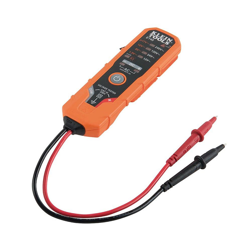 Klein Tools 80052 Electrical Tester Kit with AC / DC Voltage Tester, Receptacle Tester and 5-in-1 Screwdriver / Nut Driver, 3-Piece