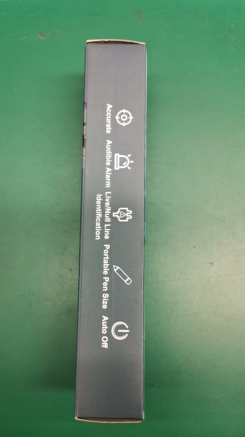 Non-contact voltage tester/phase tester, Hanmatek AC1 current tester continuity tester 12-1000V/48V-1000V, acoustic buzzer and light indicator voltage tester AC1