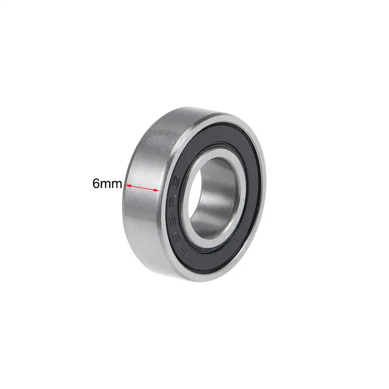 uxcell 699-2RS Deep Groove Ball Bearings 9mm x 20mm x 6mm Double Sealed Chrome Steel P6(ABEC3) 5pcs