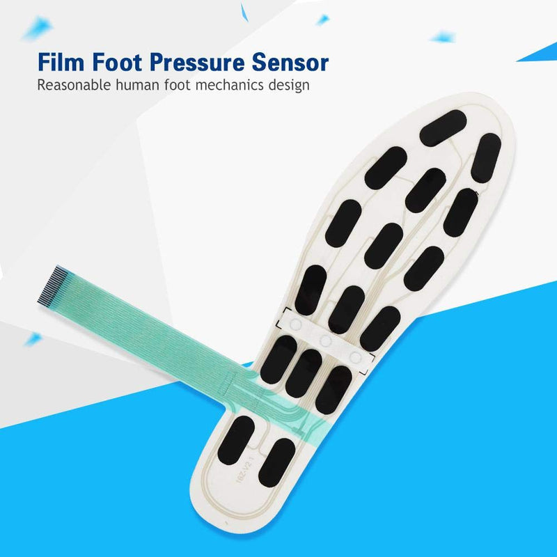 Film Foot Pressure Sensor High Accuracy Pressure Sensor Flexible 16 Sensing Area IP67 Waterproof Sensing Mat,Pressure Sensor