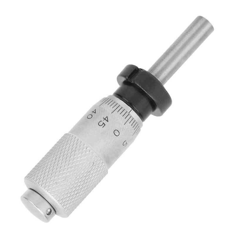 0-13mm Micrometer Head Metal Micrometer Inner Diameter Measuring Tool for Fine Tuning Various Accuracy Instruments (Flat Head with Nut) Flat Head with Nut