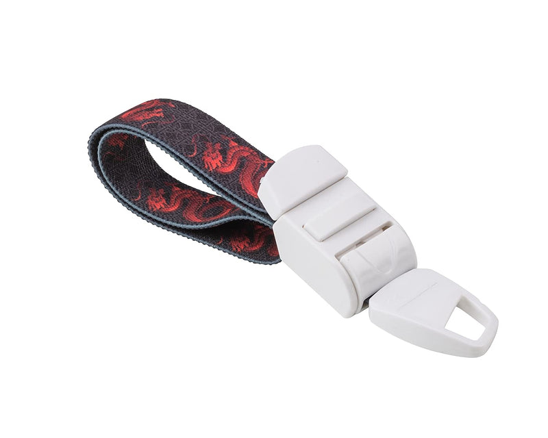 Rolseley Red Dragon Pattern Medical Tourniquet with ABS Plastic Buckle, Latex Free Elastic Band, Perfect for Doctors, Nurses, Students and Paramedics