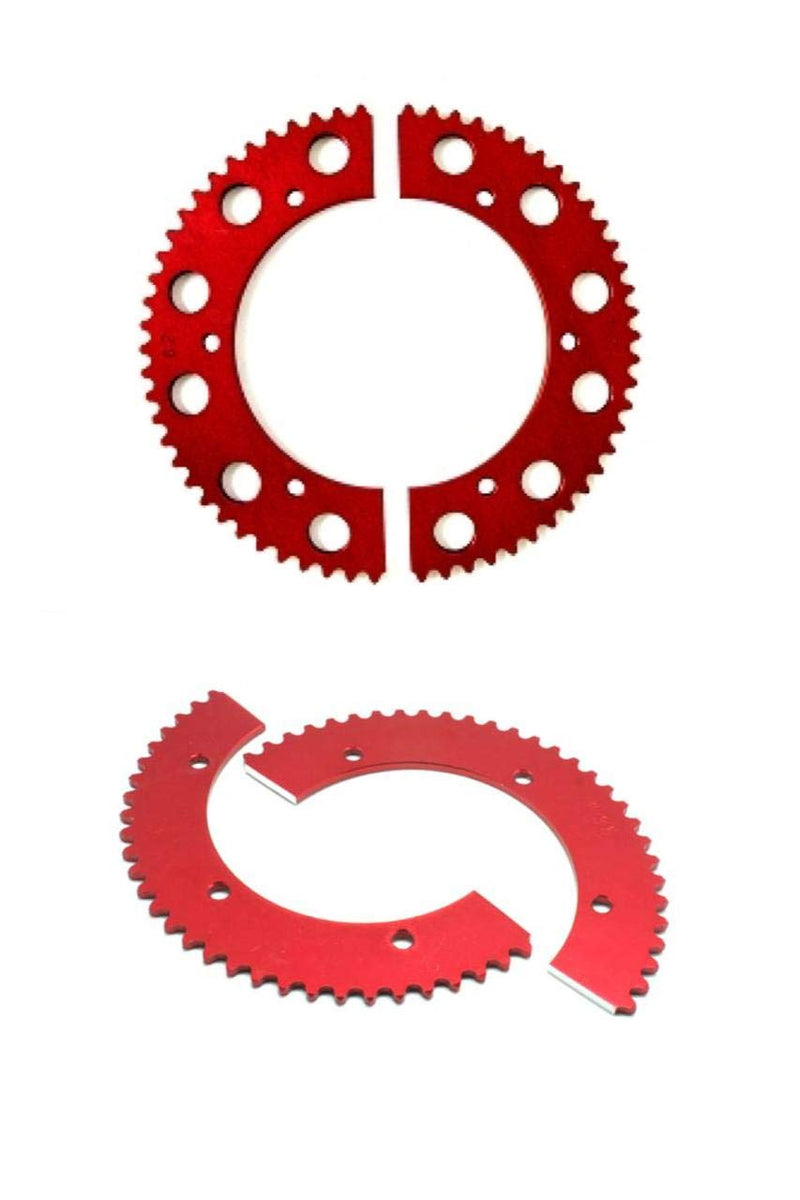 Split Aluminum Sprockets 35 Chain. Multiple sizes (53 Tooth) 53 Tooth