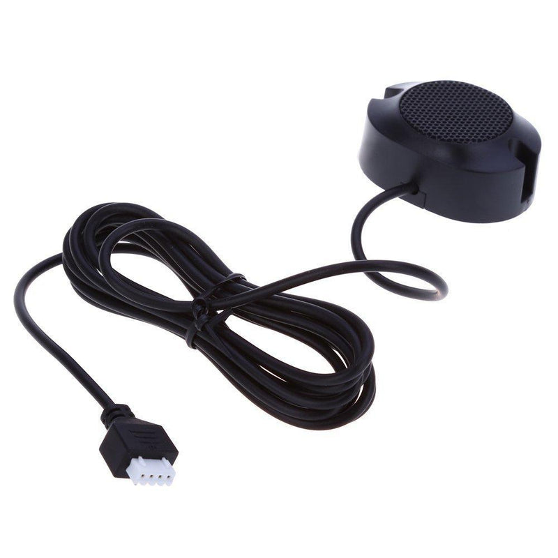 Frostory Car Reverse Backup Parking Sensor Radar System, Buzzer beeps, Detection Distance:30~150CM, Waterproof Sensors (22mm Diameter 2.3M Cable) 4 Packs X60D (Black) Black