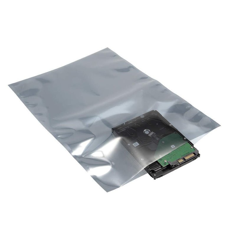 uxcell Antistatic Shield Shielding Bag, Flat Open Top Anti Static Bag for Electronic Devices, 11x15 inch(270x380mm), 20 PCS