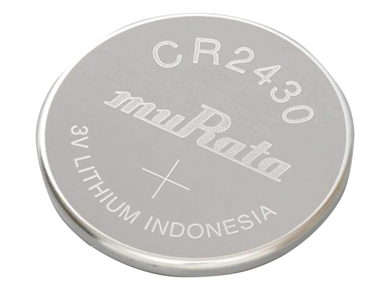 Murata CR2430 Battery DL2430 ECR2430 3V Lithium Coin Cell (20 Batteries) 20 Batteries