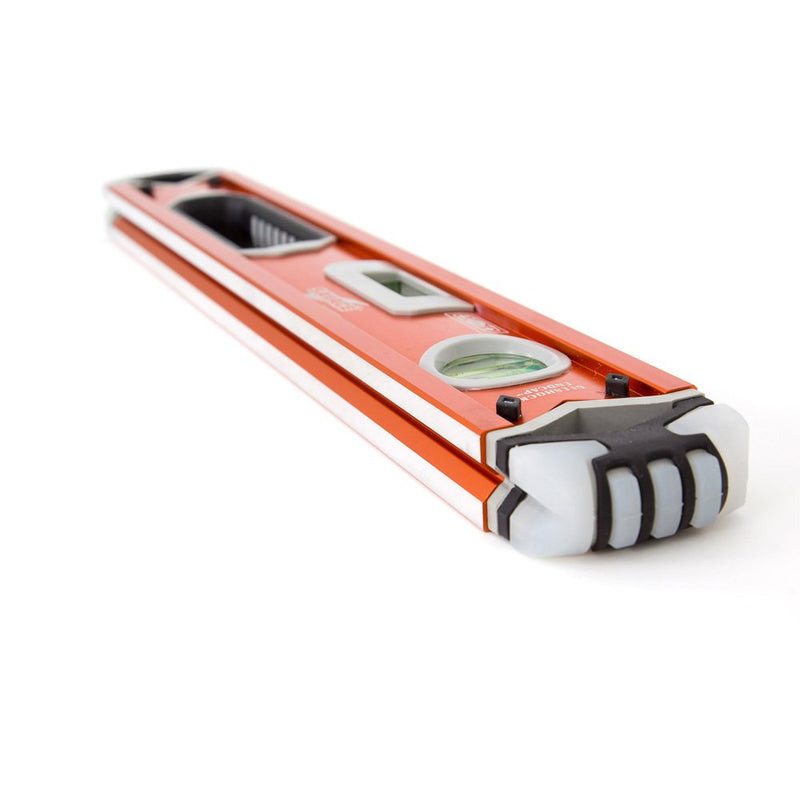 Swanson Tool 18 In. Savage Box Beam Level with GELSHOCK™ End Caps—CONTRACTOR SERIES, Model: SVB180 18" (inches) Standard
