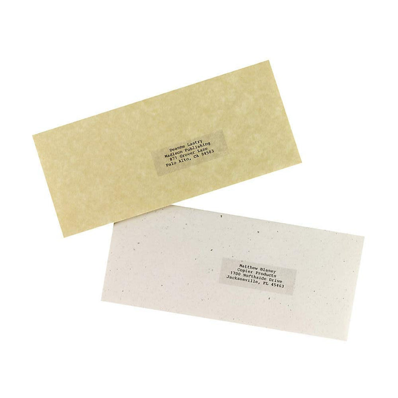 Avery Address Labels for Copiers, 1" x 2-13/16", 2,310 Matte Frosted Clear Labels (5311)