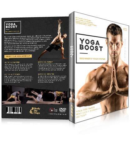 Yoga Boost: Beginner's Yoga System For Men And Women Who Don't Normally Do Yoga, With Modifications For The Inflexible. Build Muscle, Lose Weight, Soothe Sore Muscles, and Relieve Stress. Package May Vary