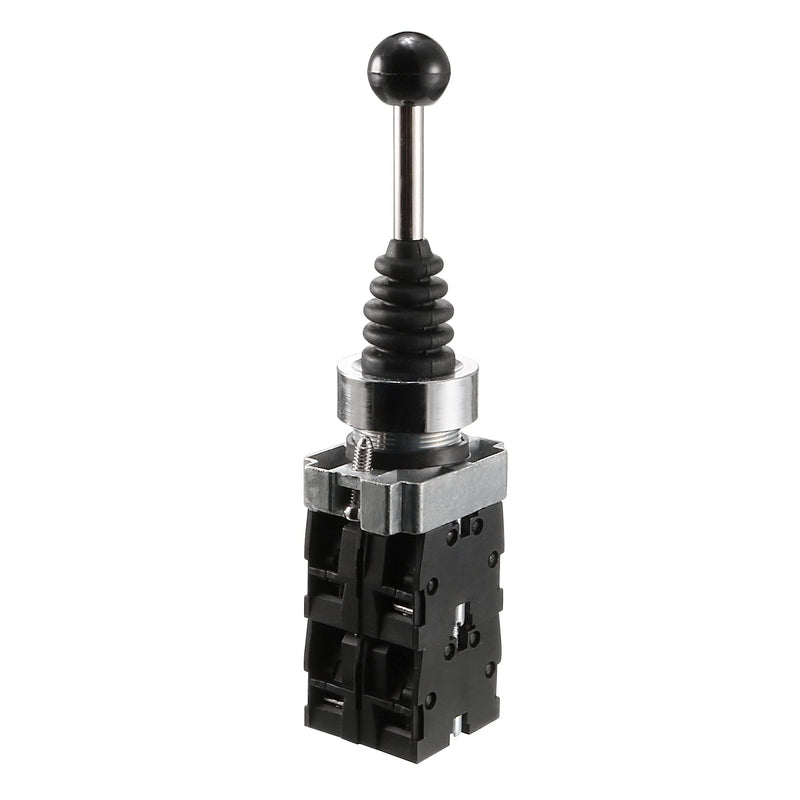 uxcell Joystick Switch Controllers 4 Position 4NO Momentary Type 150/250/600V 15/10/4A 22mm Panel Mount
