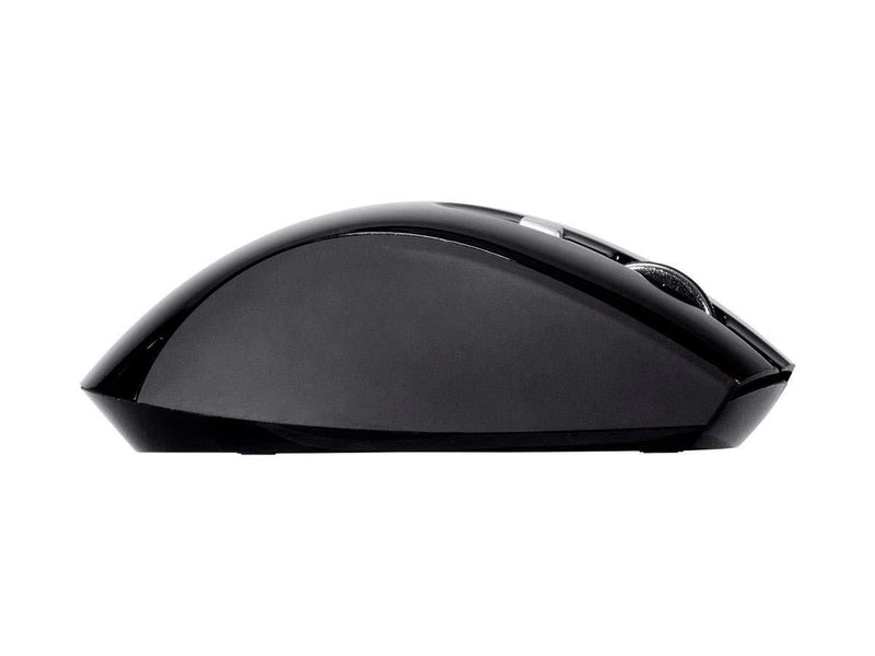 Monoprice Select Wireless Ergonomic Mouse - Black - Ideal for Work, Home, Office, Computers - Workstream Collection