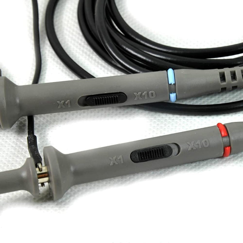 Chesoon P6100 100MHz Oscilloscope Probe with Clip Probes with BNC to Mini Grabber Test Leads for Most Oscilloscopes