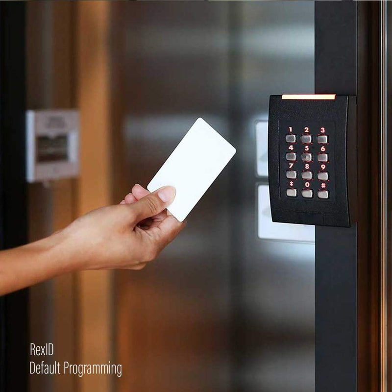 Default Programmed RexID H10301 PVC ISO Proximity Card for Access Control System. Comparable to Standard 26 bit Format for Add-On & Replacement on Current System ((10 Pack) 10 Pack