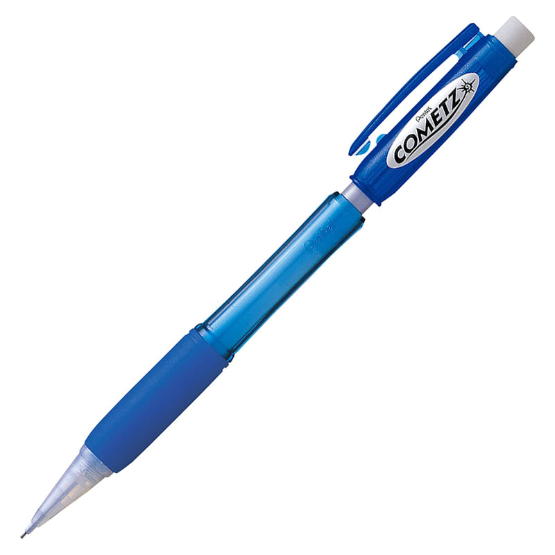 Pentel AX119C Cometz Mechanical Pencil, HB #2, .9mm, Blue (Pack of 12)