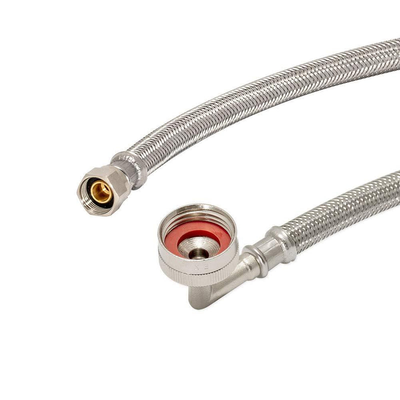 Eastman 41043 Stainless Steel Dishwasher Connector, 6 Ft, Chrome 6'