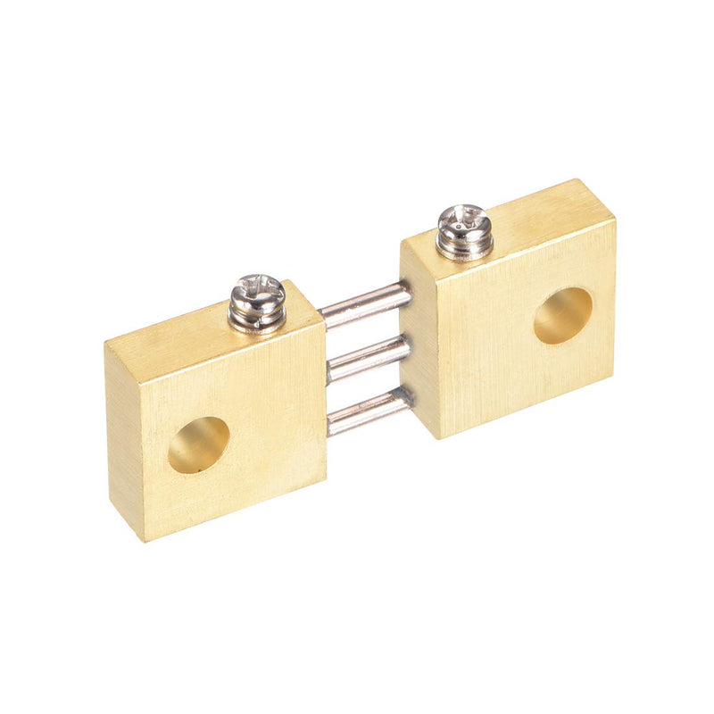 uxcell Shunt Resistor 200A 75mV for DC Current Ammeter Analog Panel Meter External FL-19 Shunt Divider