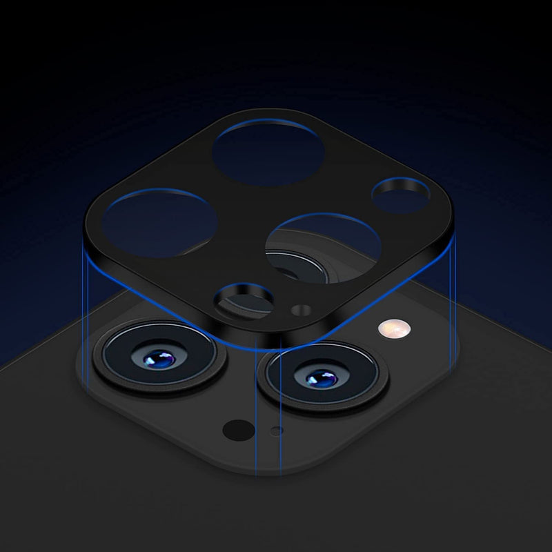 SaharaCase ZeroDamage FlexiGlass HD Camera Lens Protector [2-Pack] for Apple iPhone 14 Pro/Pro Max (2022) Anti-Scratch & Anti-Fingerprint Easy Installation (Black) Black