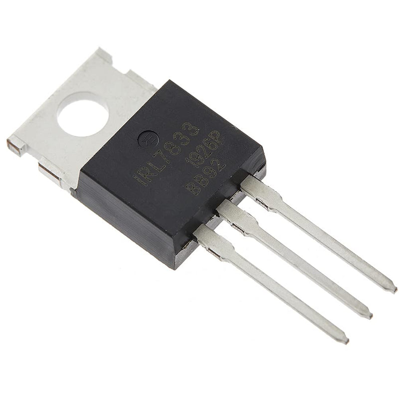 Bridgold 10pcs IRL7833PBF IRL7833 N-Channel Power MOSFET Transistor,30 V 150A,3-Pin TO-220AB