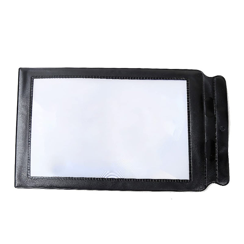 WJINNG Magnifier Full Page Reading Magnifier 3X Magnifying Power Large Sheet Magnifying Glass Reading Aid Lens Fresnel for Books Menus Newspapers Improve Elderly Poor Eyesight for The Elderly Gift