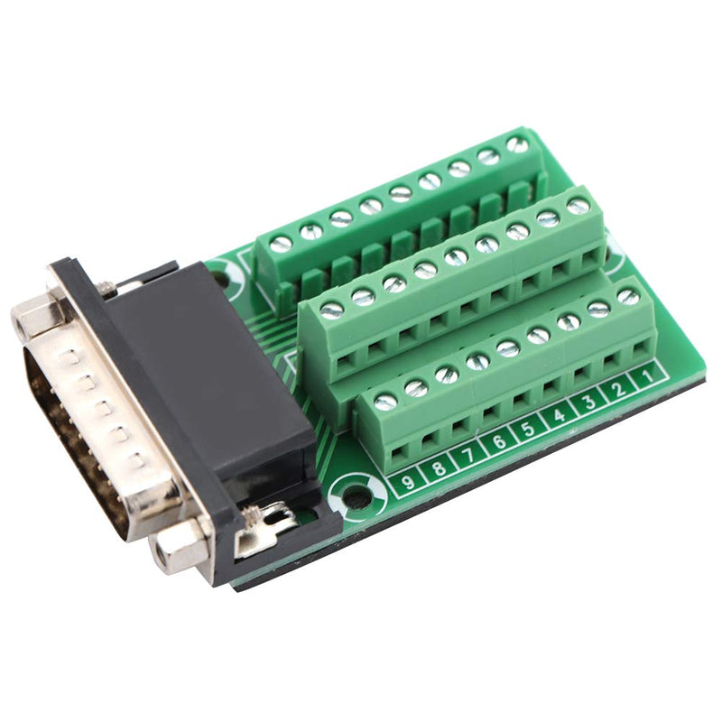 26-pin DB26 breakout board D-SUB male to PCB terminal signals connector