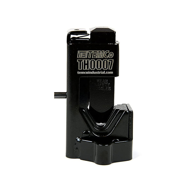 TEMCo Hammer Lug Crimper Tool V2 with holes for bench mounting (Crimps Battery and Welding cables 8 AWG TO 4/0 Wire Gauge)