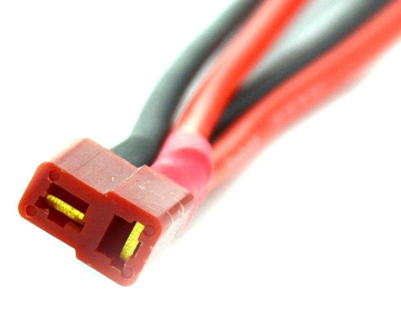 2pcs Deans T Plug Parallel Connector One Female to 2 Male Battery Connector Cable for RC LiPO Battery (Deans T Parallel Connector)