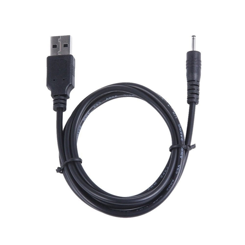 NiceTQ Replacement Home Wall AC Power Adapter Charger + DC USB Charging Cable For RCA 10 VIKING PRO RCT6303W87 / RCT6303W87DK 10" Tablet