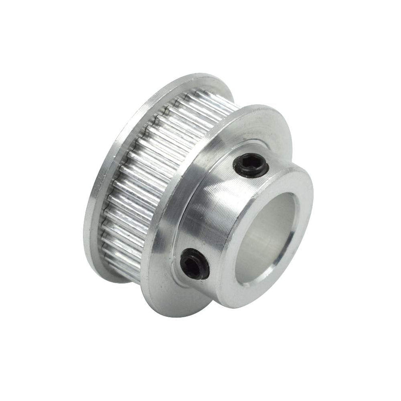 LC LICTOP 2 Pcs GT2 12mm Bore Aluminum 40 Teeth Timing Belt Idler Pulley for 3D Printer 6mm Width Timing Belt (Bore 12mm)