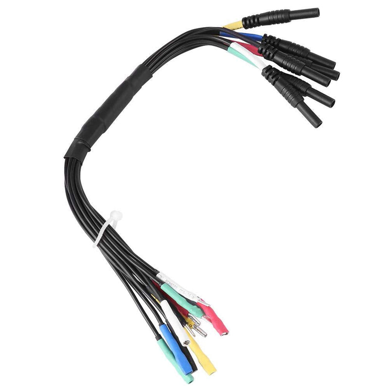 HT306 6 Channel Universal Break Out Leads for Auto Diagnostic Oscilliscope(Black)