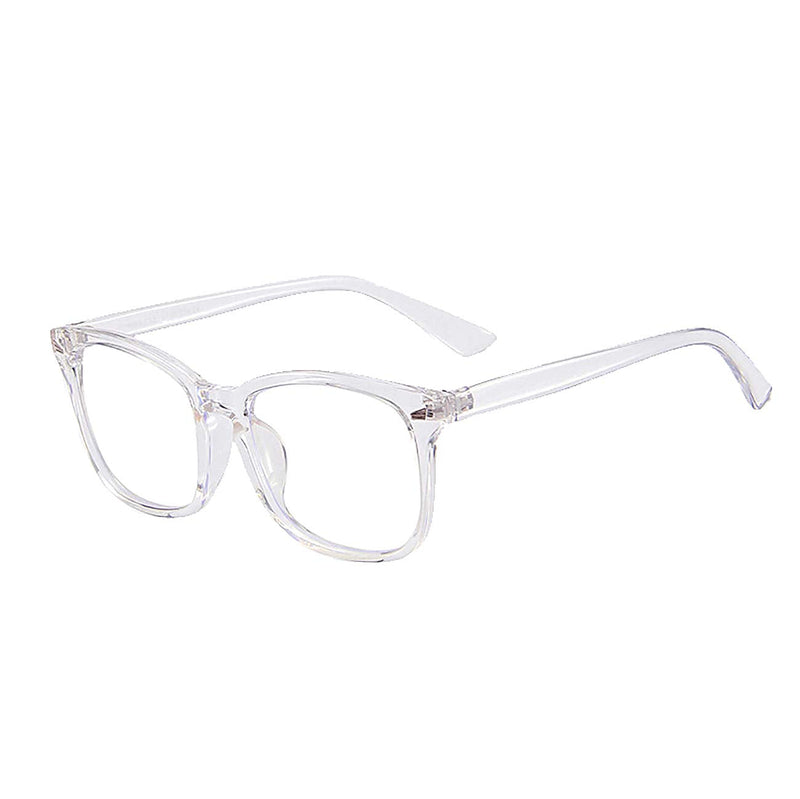 Maxjuli Blue Light Blocking Glasses,Computer Reading/Gaming/TV/Phones Glasses for Women Men(Transparent) A1-transparent