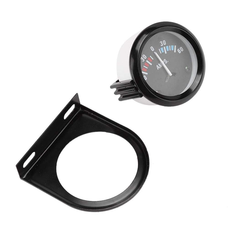 Car Ammeter Voltmeter ,2 inch 52mm Car Ammeter Voltmeter 60 0 60A AMP Gauge Volt Meter for Modificaton