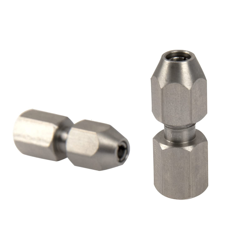 2Pack Vgoohobby CNC Stainless Steel RC Flex Collet Coupler Flexible Coupling Motor Shaft Locker for DIY RC Boat Submarine (5mm to 4mm) 5mm to 4mm