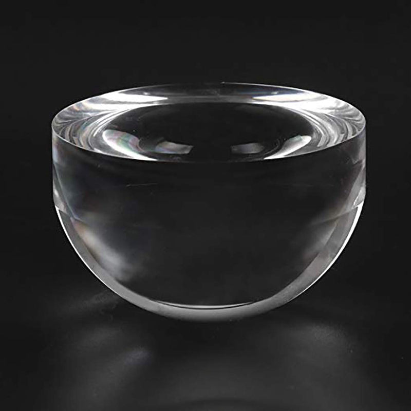 4 Inch Acrylic Paperweight Reading Magnifying Glass/Dome Magnifier/Paperweight Optical Half Ball Lens (95mm) 95mm
