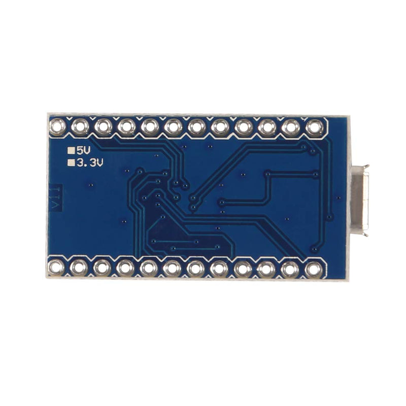 AITRIP 4PCS Pro Micro Atmega32U4 5V 16MHz Bootloadered IDE Micro USB Pro Micro Development Board Microcontroller Compatible with Pro Micro Serial Connection with Pin Header