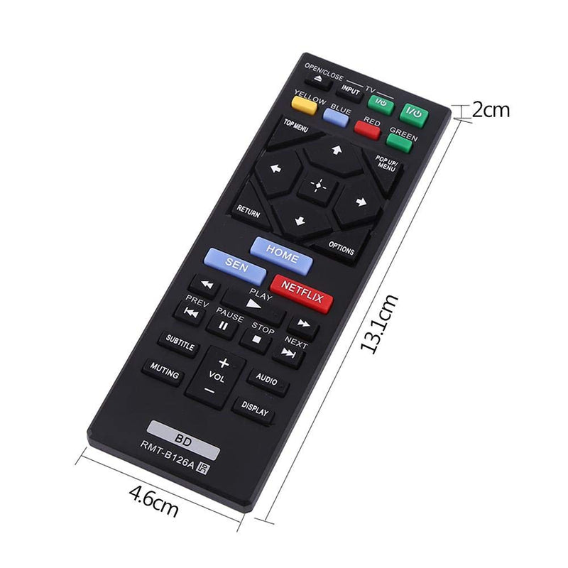 New Replacement Remote Control for Blu Ray Player Suitable for BDP-BX120 BDP-BX320 BDP-BX520 BDP-BX620 BDP-S1200 BDP-S2200 BDP-S3200 BDP-S5200 BDP-S5200/D BDP-S6200 BDP-S2100