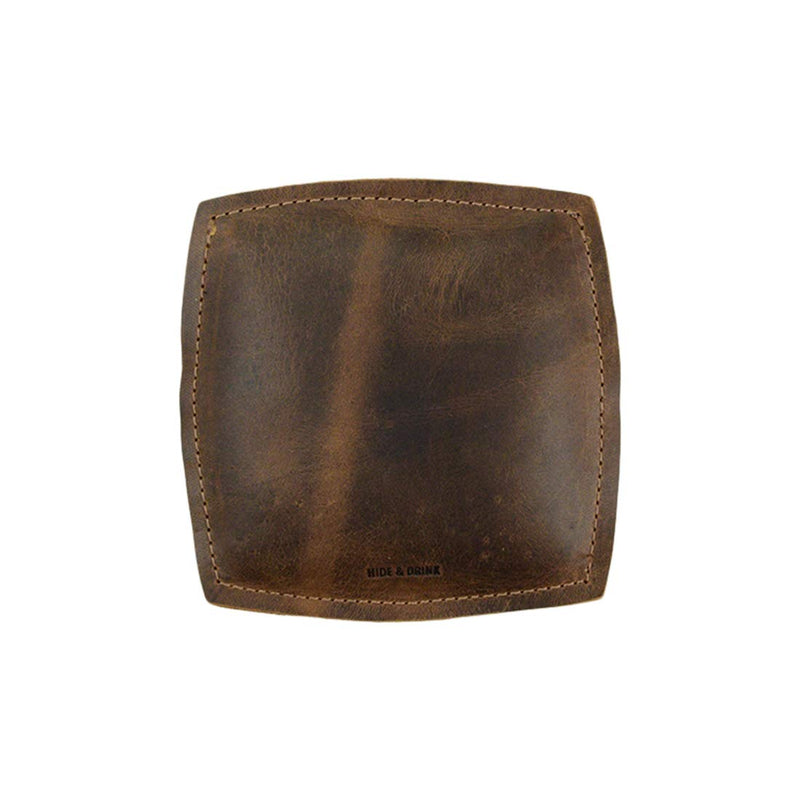Hide & Drink, Leather Wrist Rest Pad, Elbow Forearm Cushion, Mouse Support, Computer Accessories, Handmade Includes 101 Year Warranty :: Bourbon Brown