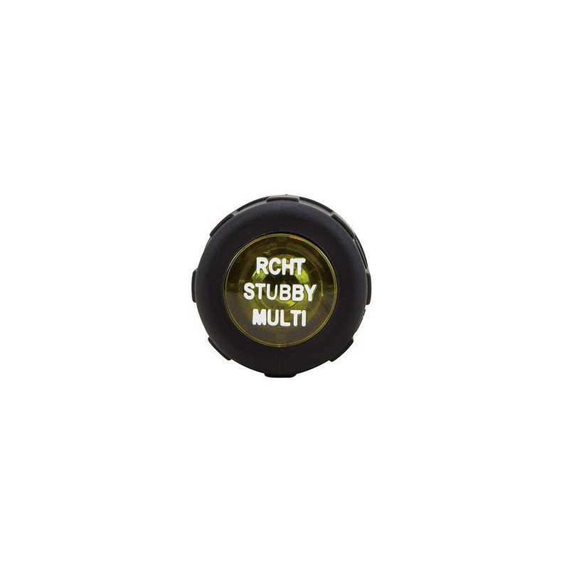 Klein Tools 32593 6-In-1 Stubby Ratcheting Screwdriver with 4 Screwdriver bits, 2 Nut Driver Bits, and a Cushioned Grip