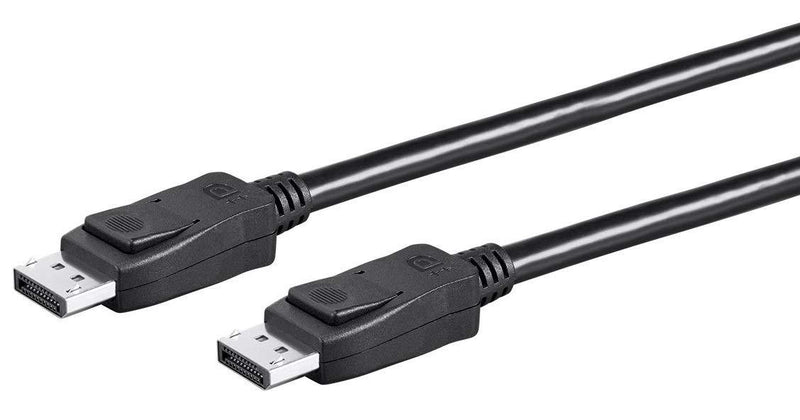 Monoprice DisplayPort 1.4 Cable - 1.5 Feet - Black | for Computer, Desktop, Laptop, PC, Monitor, Projector, Dell, ASUS, and More - Select Series 1.5ft