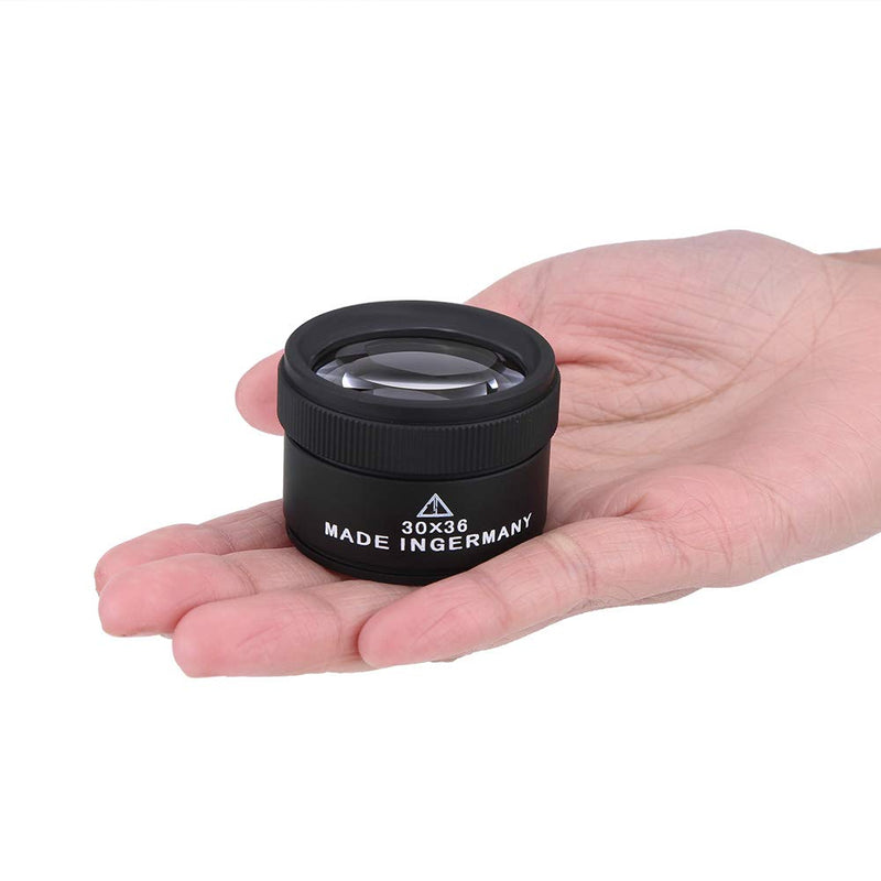 New Jewelry Optical Magnifier Glasses 30x Magnifying Lens Jewelries Loupes Tool