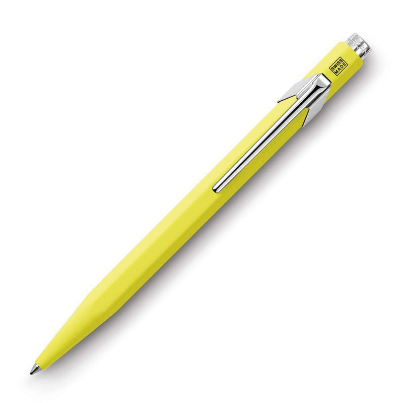 Caran D'ache 849 Pop Line Fluo Yellow Ballpoint with Metal Box (849.970)